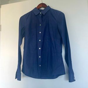 Banana Republic Blue Women’s Collared Shirt
